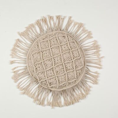 Macrame Round Cushion cover