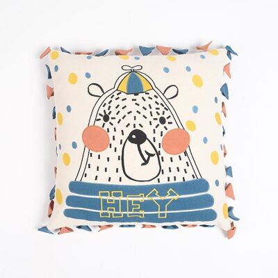 Embroidery Patchwork Cotton Cushion cover