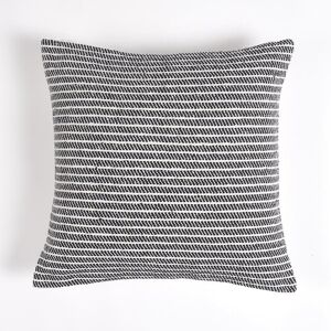 Housse de coussin en coton tissé, 18 x 18 pouces