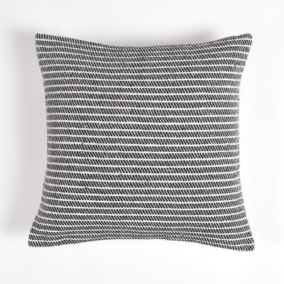 Woven Cotton Cushion cover, 18 x 18 inches