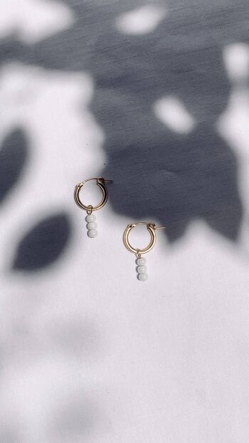 Boucles d’oreilles ESMÉE - goldfilled 14 carats 3