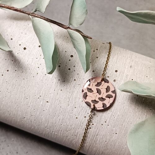 bracelet Sully – feuilles de ginkgo 1104