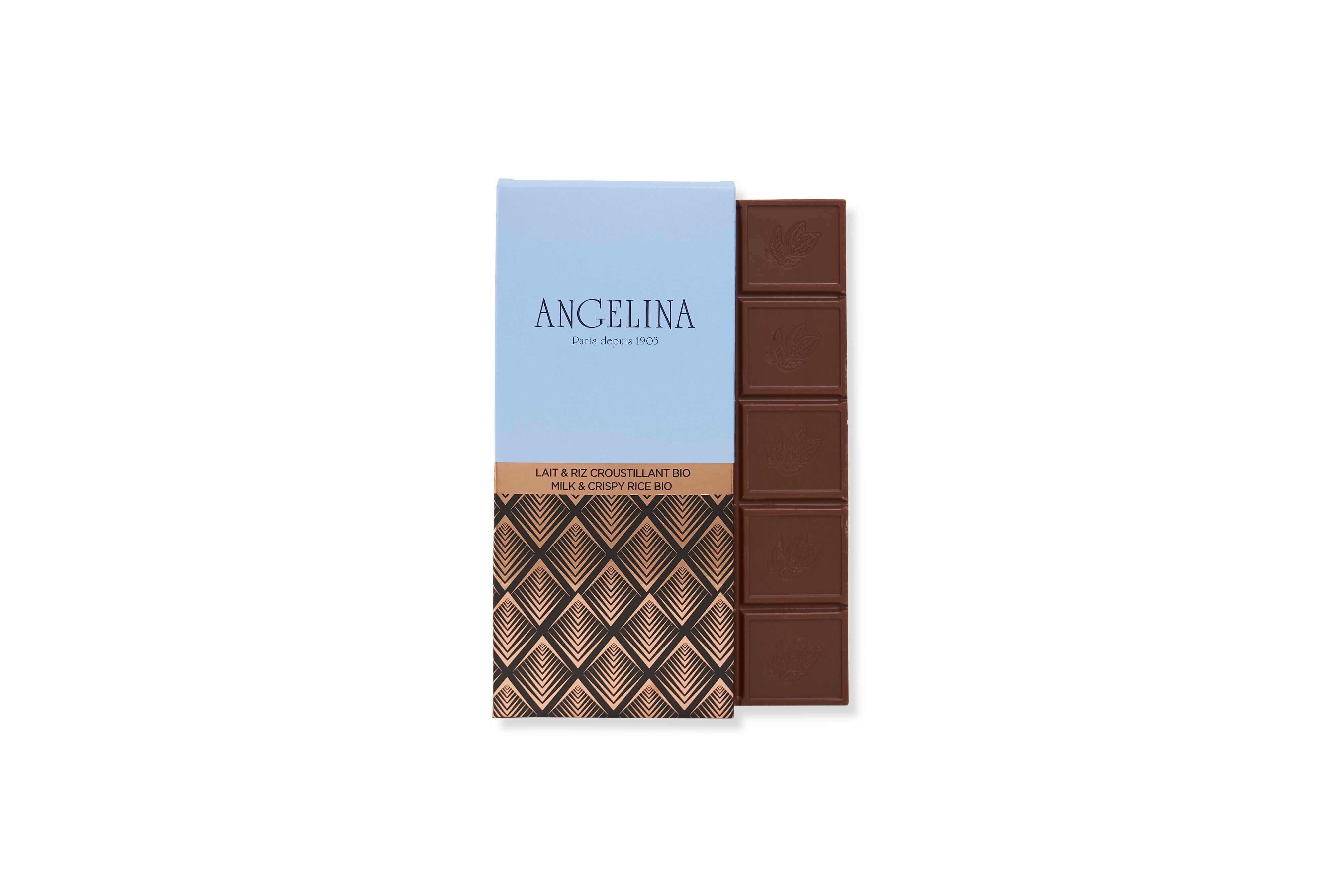 Buy wholesale ORGANIC Crispy Rice Milk Chocolate Bar