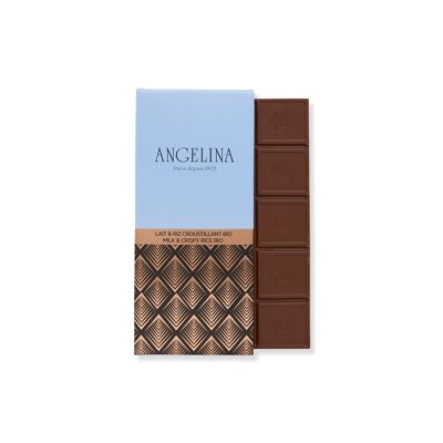 ORGANIC Crispy Rice Milk Chocolate Bar