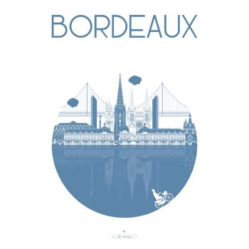 Affiche BORDEAUX La Ville 4