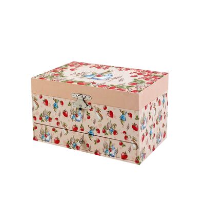 Peter Rabbit© Strawberries Musical Jewelry Box - New
