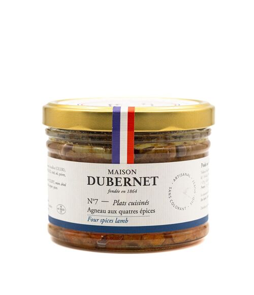 Agneau aux 4 Epices Maison Dubernet