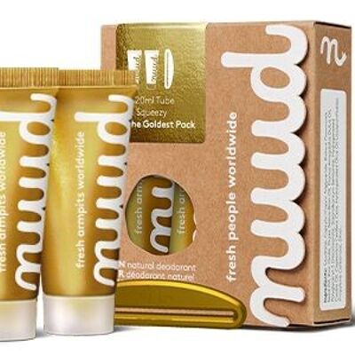 Desodorante Vegano - The Goldest Pack (Nueva Fórmula)