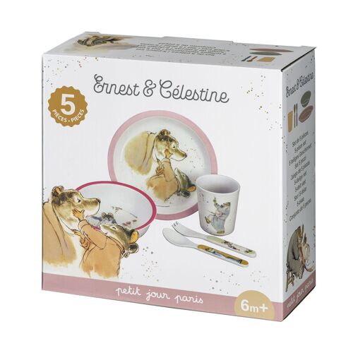 COFFRET CADEAU 5 PIÈCES ERNEST ET CELESTINE