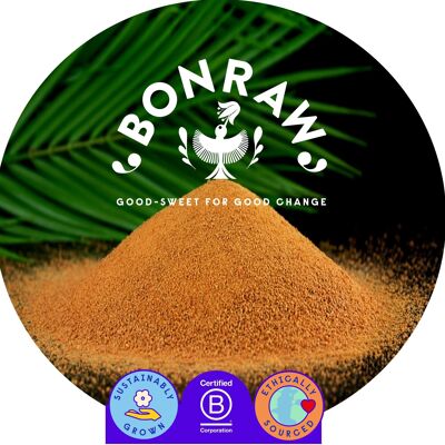 1000 kg de sucre Panela biologique | BONRAW Idéal pour les cafés de qualité, la fermentation, la fabrication du chocolat, les pâtisseries ; gâteaux, biscuits, produits pour petit-déjeuner, sauces.