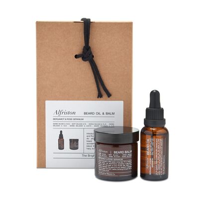 Coffret cadeau baume et huile à barbe Alfriston