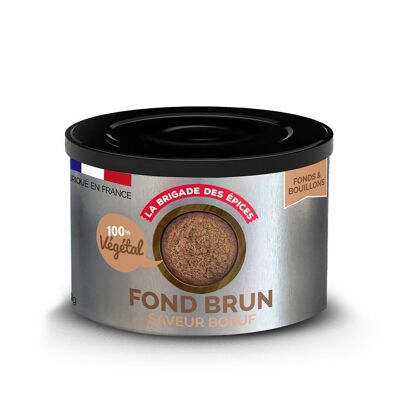 Braune Gemüsebrühe „Rindfleischgeschmack“ – 100 % FLEISCHFREI – 100 g