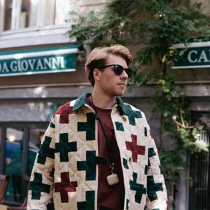 PALOMA PATCHWORK-JACKE Homme