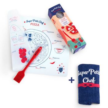 PROMO SUPERPETIT CHEF  ! 5 Kit Chef Pizza + 5 Tablier inclus  = 10 produits 2