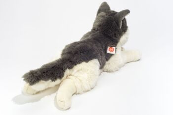 Husky couché 60 cm - peluche - peluche 4