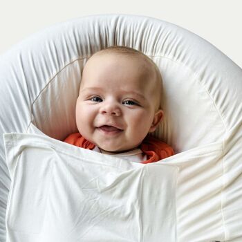 Housse Relax pour coussin d'allaitement pour bébé Mimmti Sleepynest Housse enveloppante pour coussin d'allaitement pour bébé 1