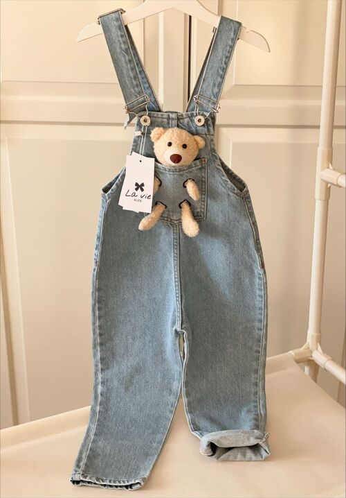 Latzhose aus Denim Kids Kinder Kleidung