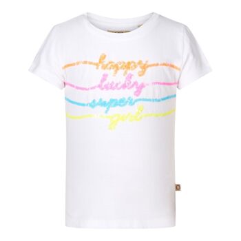 T-shirt Alea s/slv - Blanc brillant 4