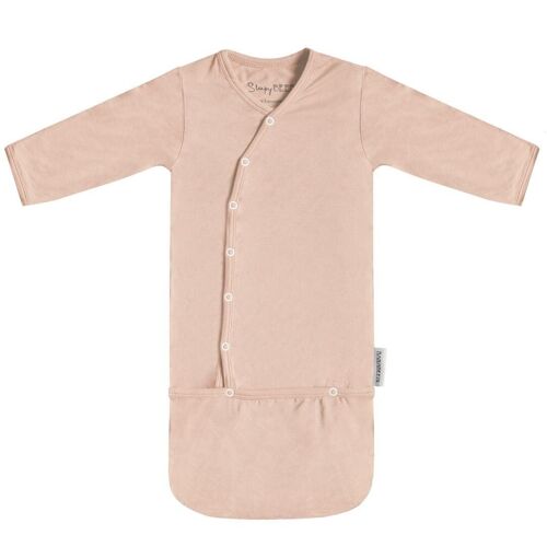Baby onesie with footed sleep sack (for easy diaper changes) NanaBeebi | Mimmti