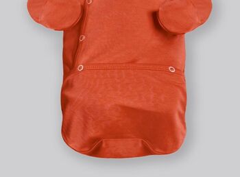 Combinaison pour bébé avec sac de couchage sur pieds (pour un changement facile des couches) NanaBeebi | Mimmti 4