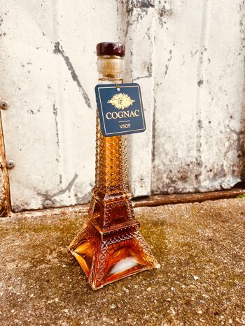 Cognac - Carafe Tour Eiffel - VSOP - 4 ans de vieillissement en fut - Cru Fins Bois 3