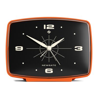 Brooklyn Alarm Clock - Orange - Newgate