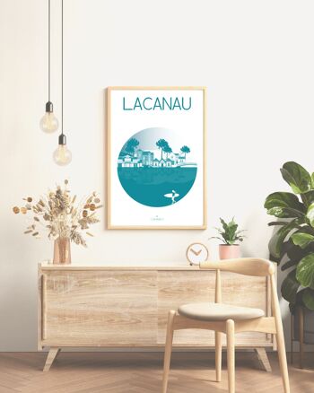 Affiche LACANAU La Ville 2