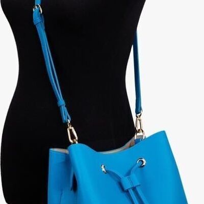 Women's Bucket Bag with String Closure. Online Sales