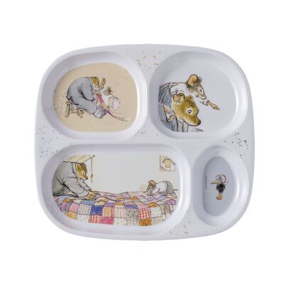 TRAY WITH 4 COMPARTMENTS ERNEST AND CELESTINE