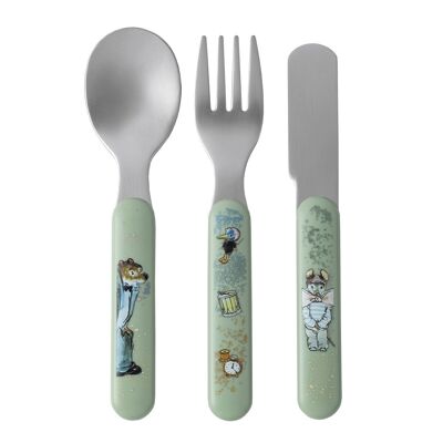 SET OF 3 ERNEST AND CELESTINE CUTLERY