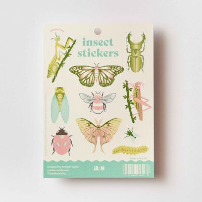 Insect Sticker Sheet