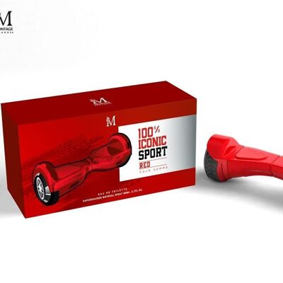PERFUME 100ML 100% ICONIC SPORT RED