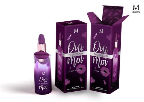 PERFUME 100ML OUI MOI PURPLE SATIN