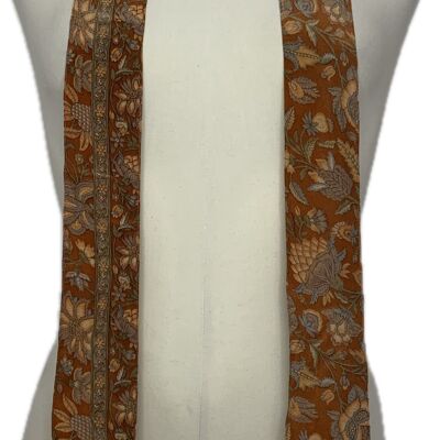 Cravatta lunga Johan numero 12 in crêpe di seta