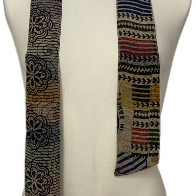 Johan number 8 long silk crepe tie