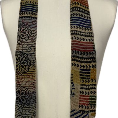 Johan number 8 long silk crepe tie
