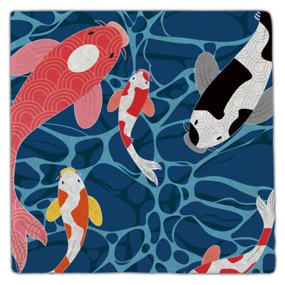 Marble coaster "Koi"