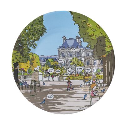 DESSERTTELLER „JARDIN DU LUXEMBOURG“ Ø 20cm