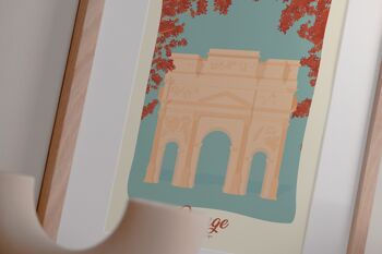 Affiche ORANGE Arc de Triomphe 3