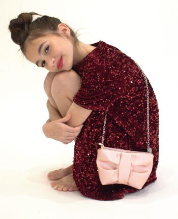 Sac bandoulière enfant - Moon - Rose doux 10