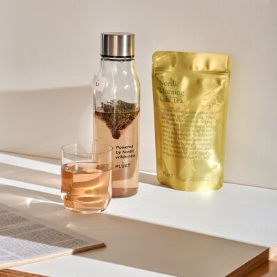 Té de hierbas frío NORDIC MORNING, orgánico, té de arándanos