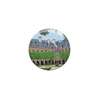 IMÁN “PLACE DES VOSGES” Ø6,5cm