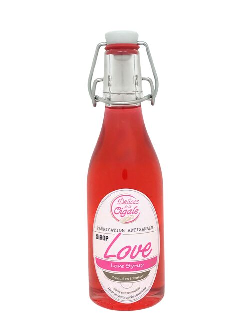 Sirop Love 25 cl - Fête des mères