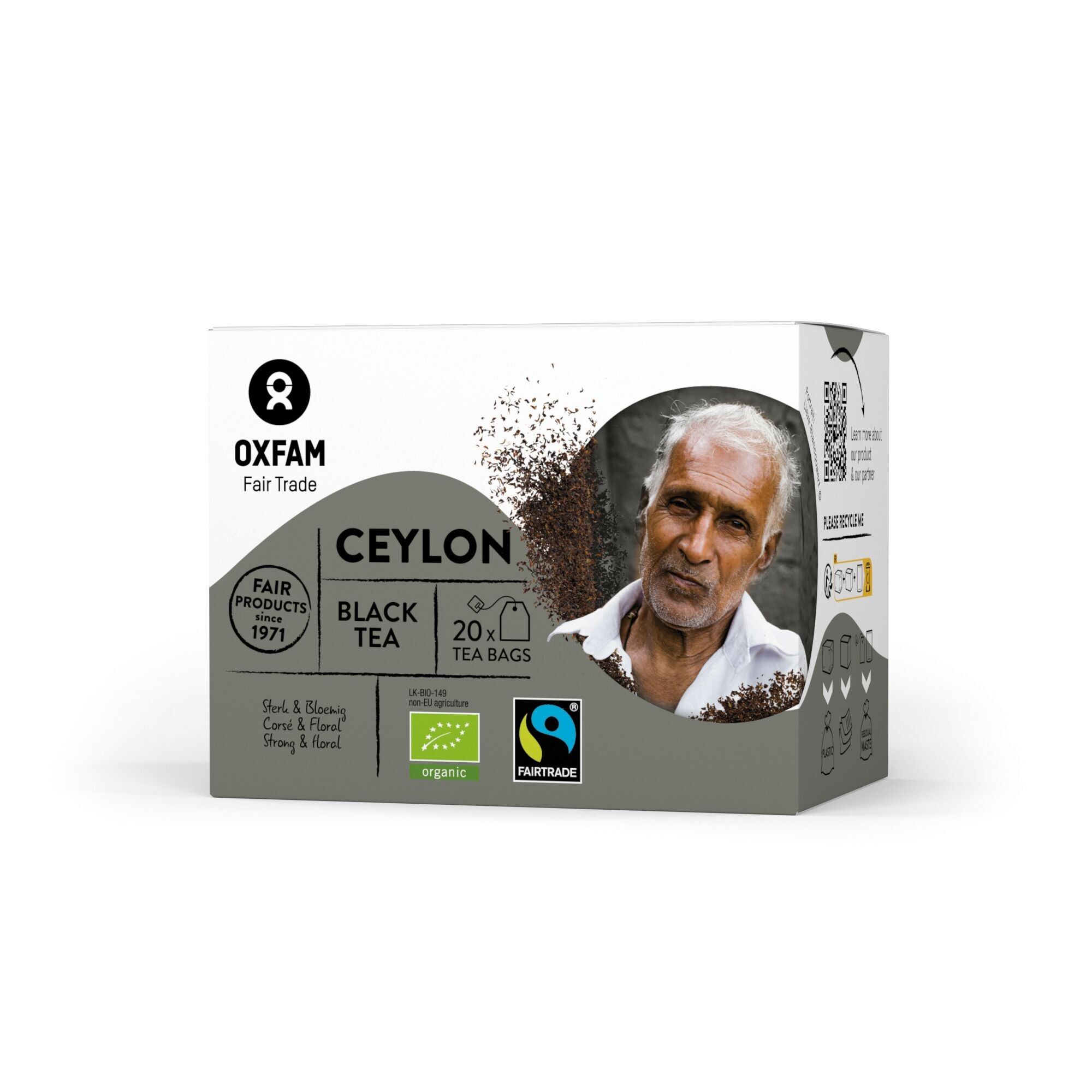 Ceylon black tea, teabags 1.8g x20