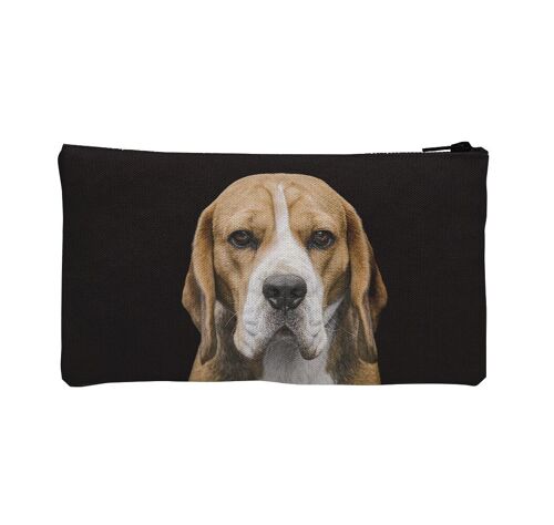 Pochette chien Beagle - Idée cadeau Saint-Valentin