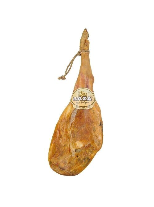 Jamón Serrano Ecológico Deshuesado Pulido y dividido en 4 trozos