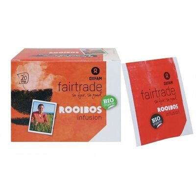 Tè rosso Rooibos senza teina del Sud Africa, bustine 1,5g x20