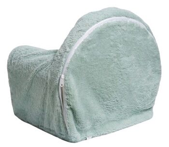 Fauteuil Club Oreille lapin Glitter Vert - Made in France 3