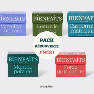 Infusion - Pack découverte 5 boites