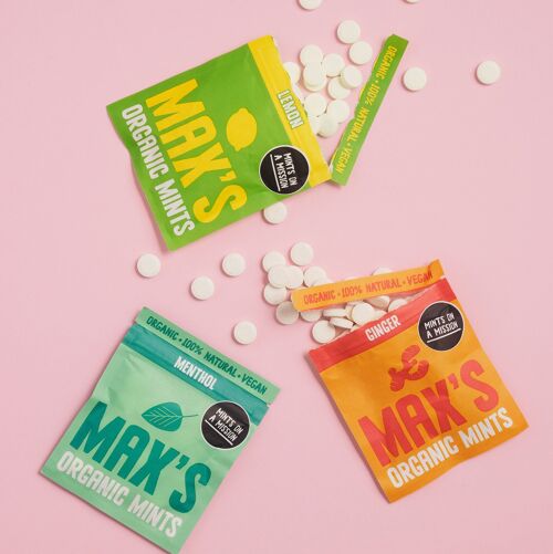 Max's Mints combi box - pocket pouches